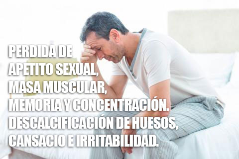 SÍNTOMAS DE LA ANDROPAUSIA